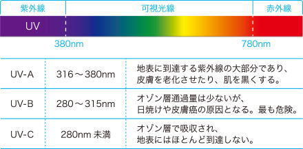 紫外線カット